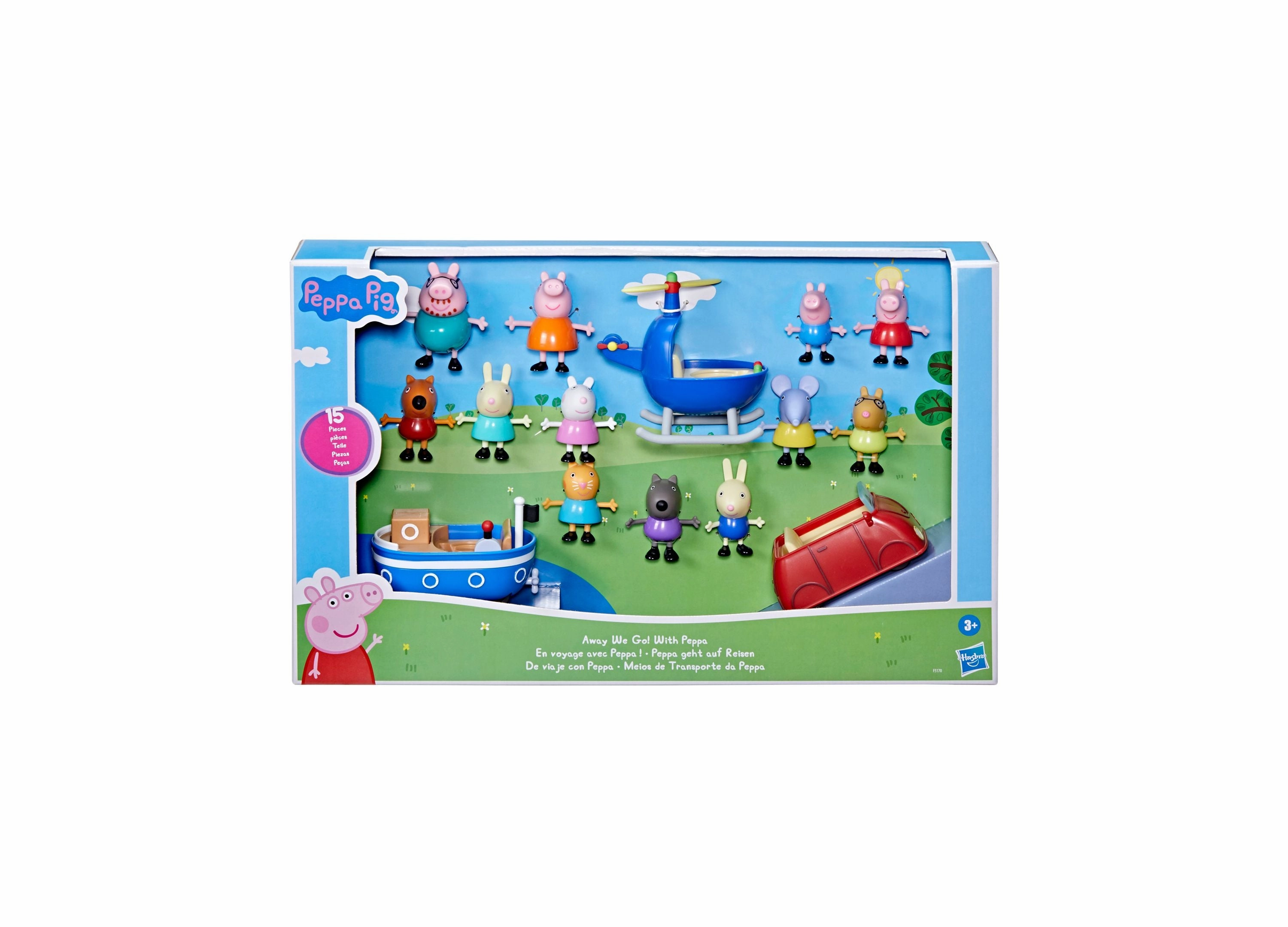 Peppa Pig Away We Go Playset - Macy's Exclusive Edition