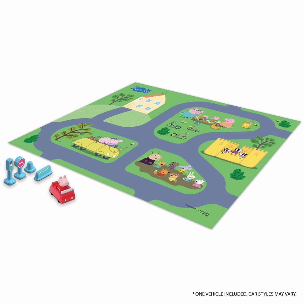 Peppa Pig Imaginmat Deluxe: Interactive Floor Playmat & Toy Car