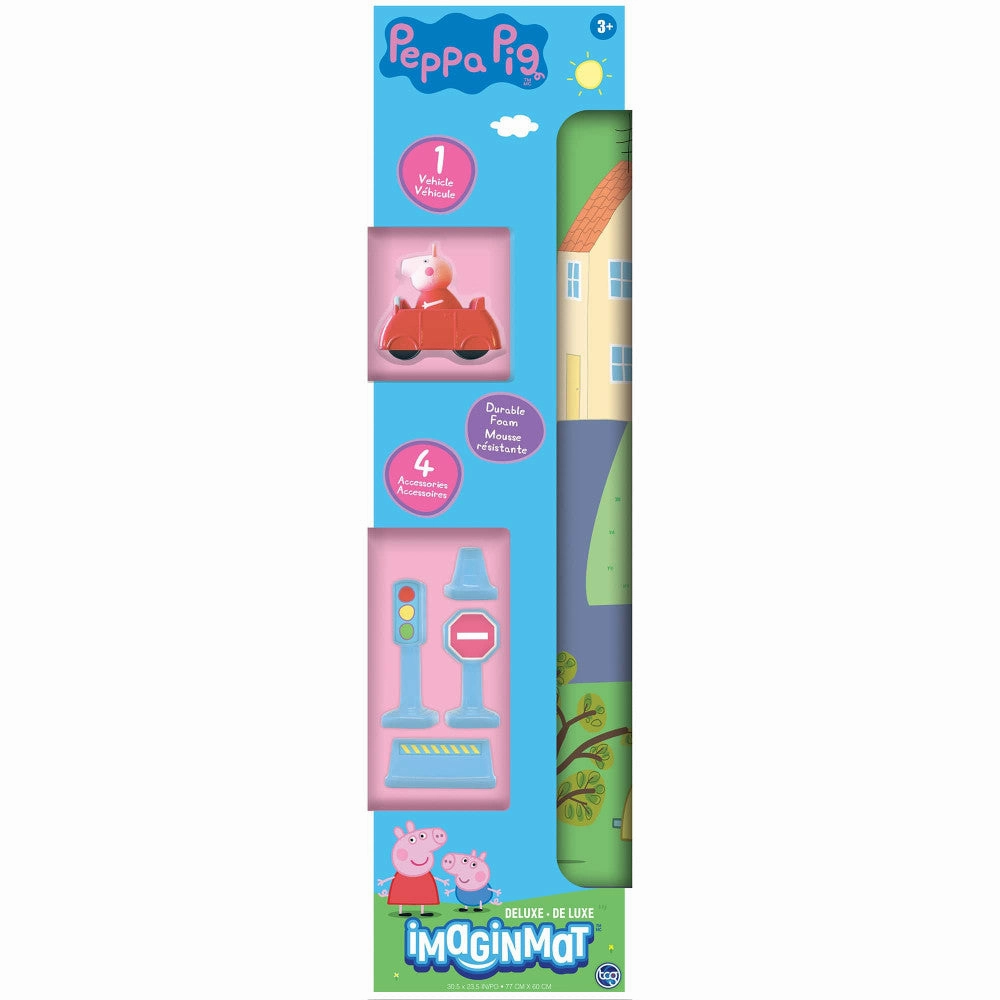 Peppa Pig Imaginmat Deluxe: Interactive Floor Playmat & Toy Car
