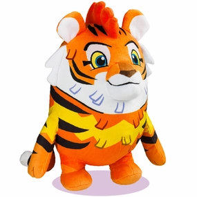 Piata Smashlings Series 1 Mo the Tiger 12 inch Plush Toy with Digital Game Code