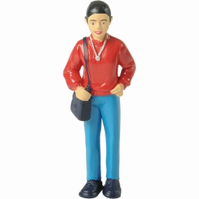 Pretend Play Family Hispanic Sister Individual Figure