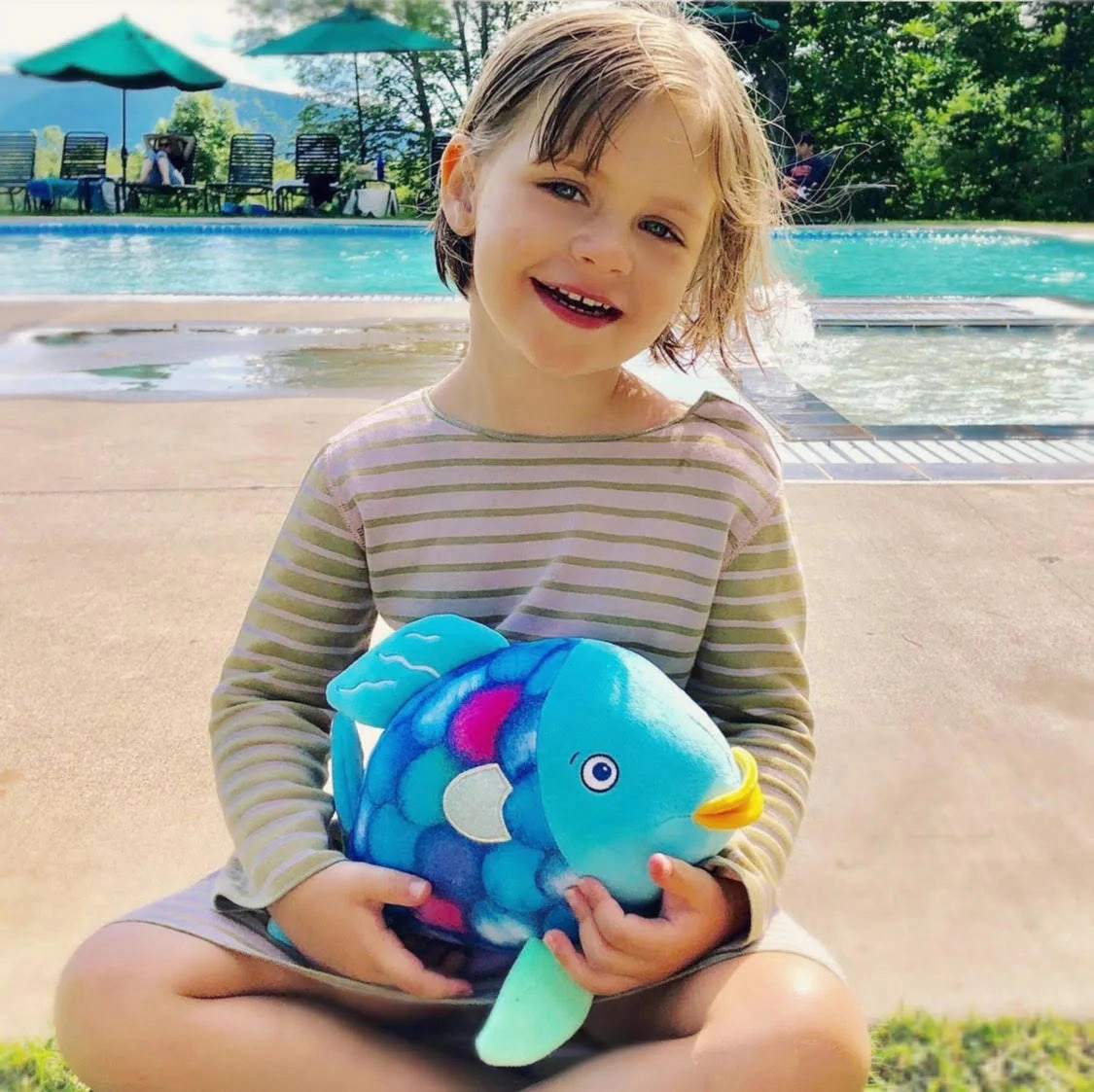 Rainbow Fish Soft Toy
