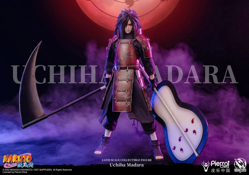 Rockettoys 1/6 Naruto Shippuden Madara Uchiha Scale Action Figure