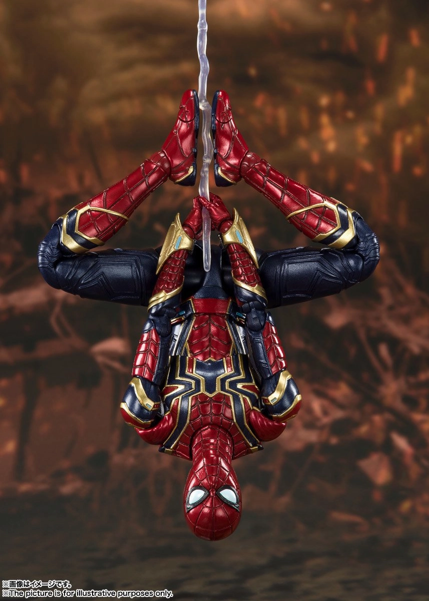 S.H. Figuarts Avengers: Endgame Iron Spider-Man Final Battle Edition Action Figure (Japan Ver.)
