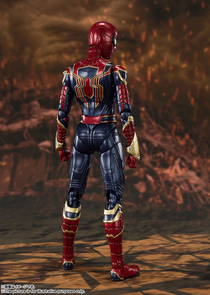 S.H. Figuarts Avengers: Endgame Iron Spider-Man Final Battle Edition Action Figure (Japan Ver.)