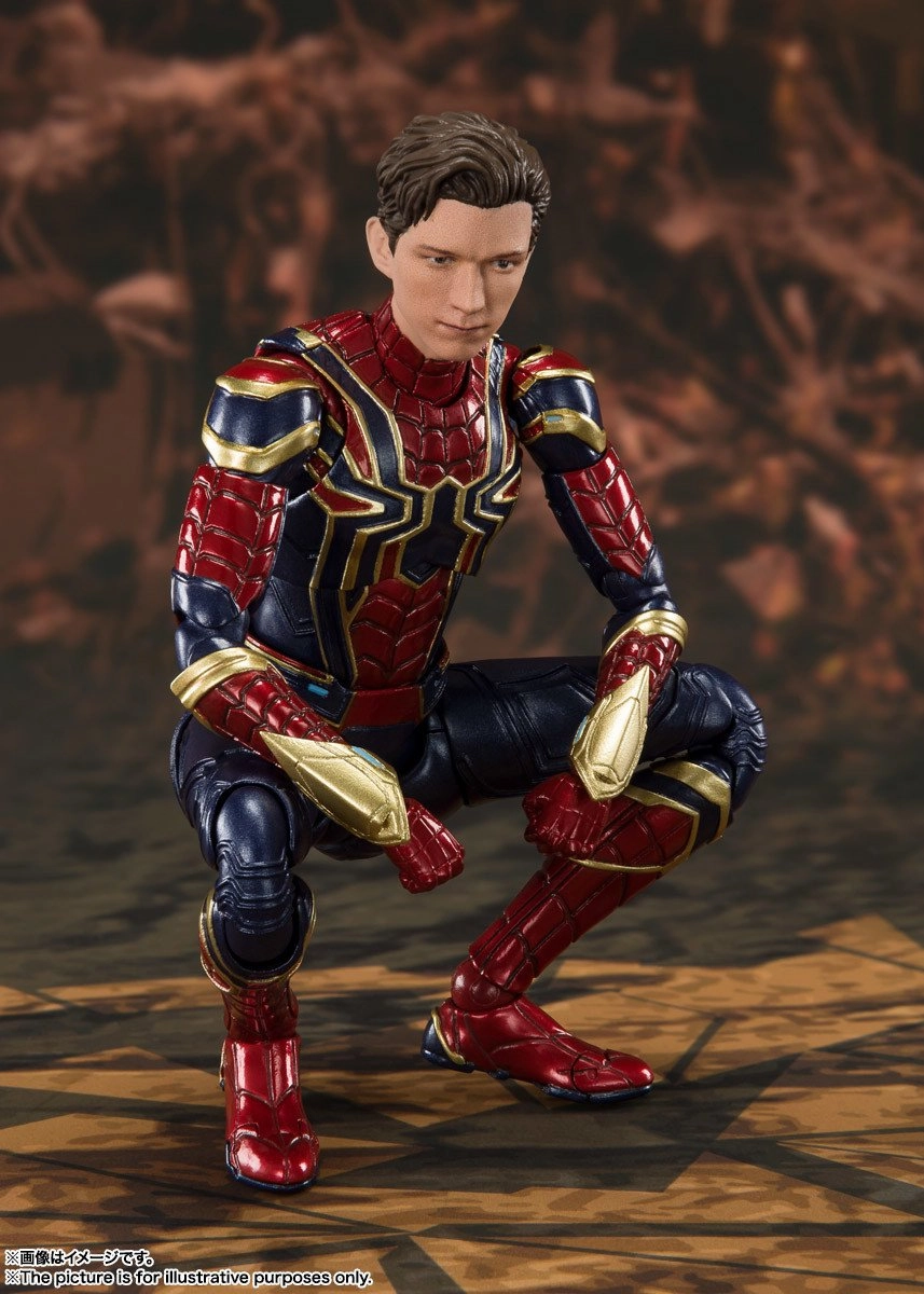 S.H. Figuarts Avengers: Endgame Iron Spider-Man Final Battle Edition Action Figure (Japan Ver.)