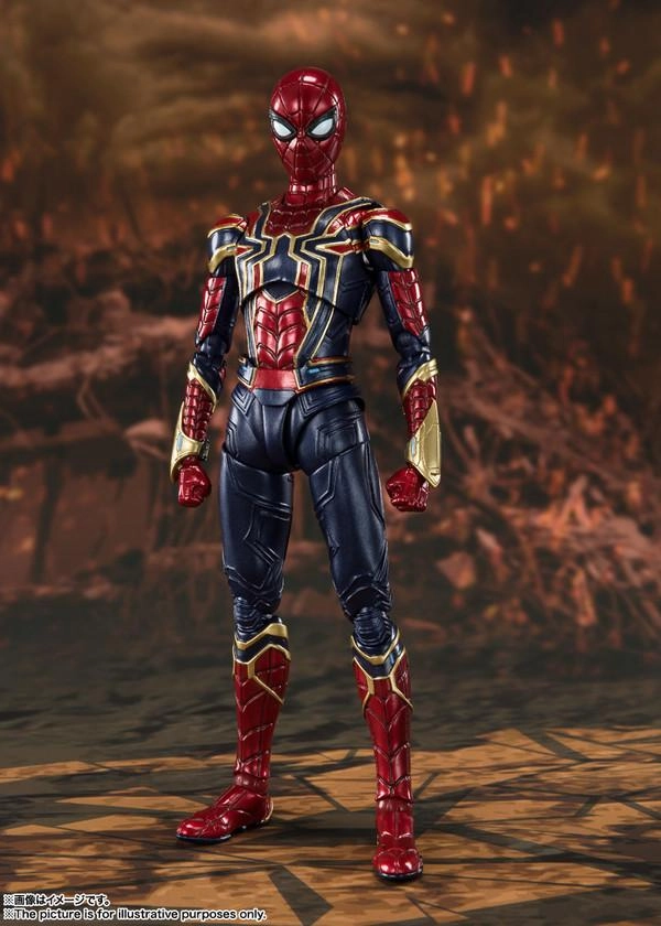 S.H. Figuarts Avengers: Endgame Iron Spider-Man Final Battle Edition Action Figure (Japan Ver.)