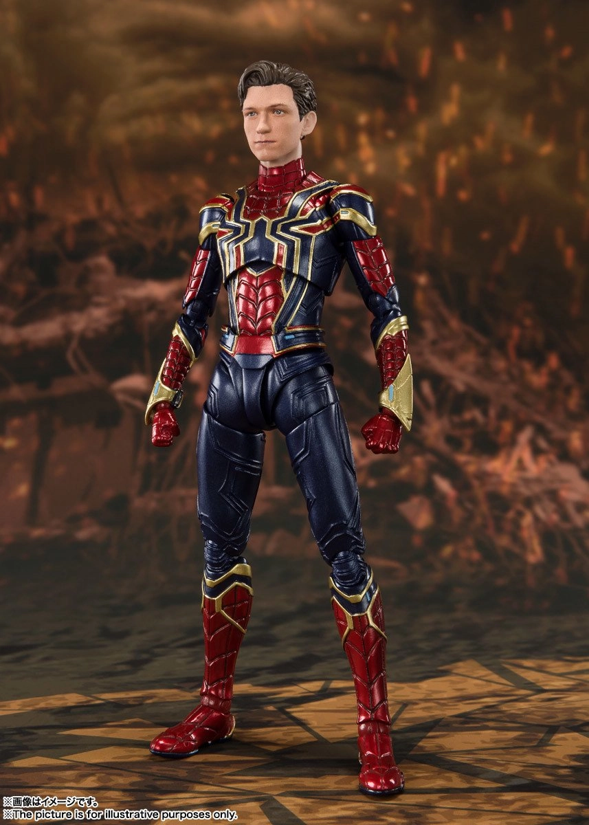 S.H. Figuarts Avengers: Endgame Iron Spider-Man Final Battle Edition Action Figure (Japan Ver.)