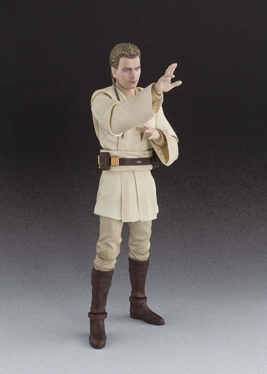 S.H. Figuarts Obi-Wan Kenobi Star Wars Episode I (1) The Phantom Menace Action Figure (Reissue)