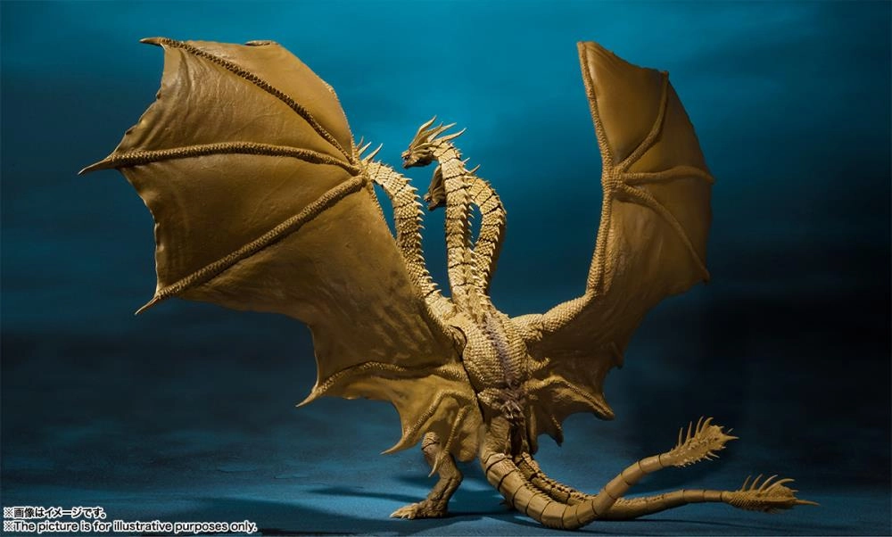 S.H. Monsterarts Godzilla: King of the Monsters Ghidorah Action Figure