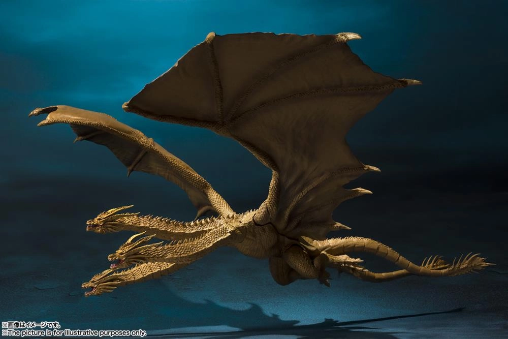 S.H. Monsterarts Godzilla: King of the Monsters Ghidorah Action Figure