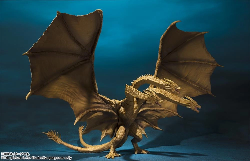 S.H. Monsterarts Godzilla: King of the Monsters Ghidorah Action Figure