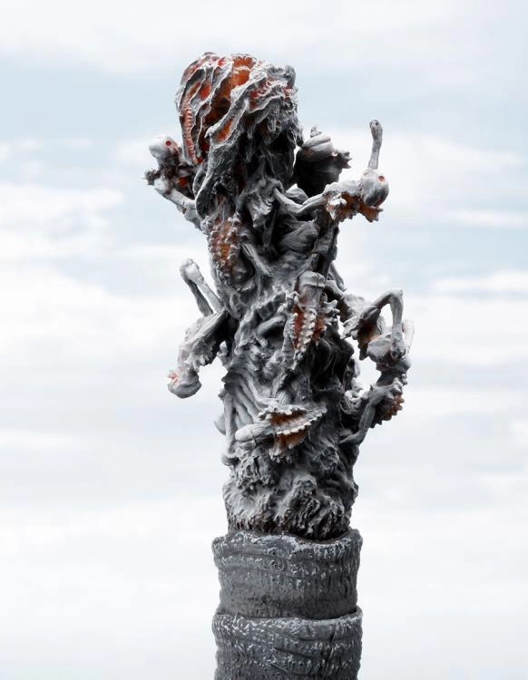 S.H. Monsterarts Shin Godzilla (2016) 4th Formation Frozen Ver. Action Figure