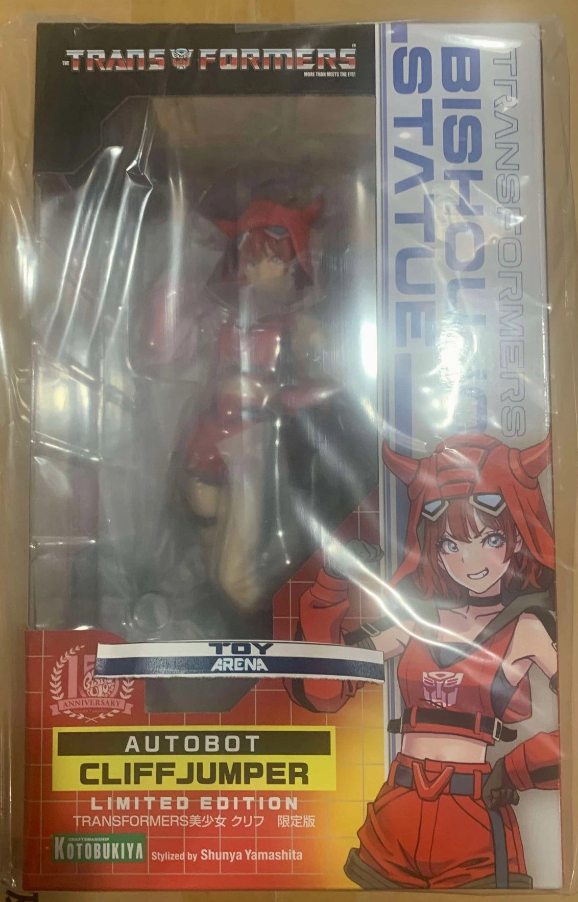 SDCC 2024 Kotobukiya Bishoujo Transformers Cliffjumper Limited Edition Figure Statue Exclusive