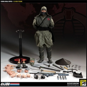 Sideshow Collectible 1/6 G.I. Joe Cobra Ninja Viper Sixth Scale Figure