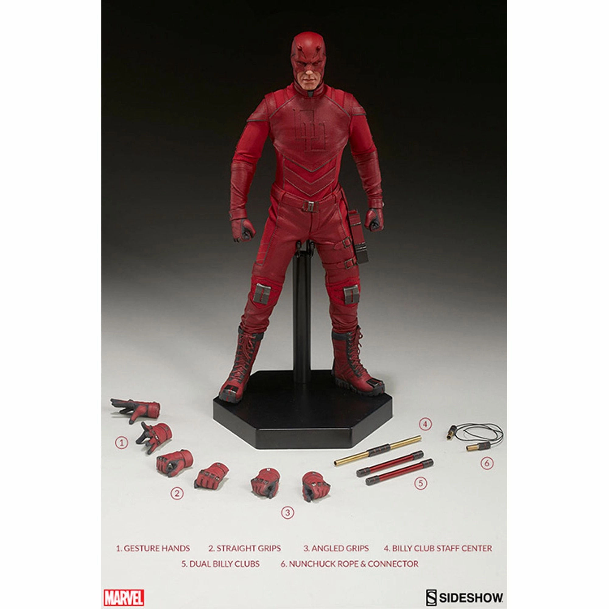 Sideshow Collectibles 1/6 Marvel Comics Daredevil Sixth Scale Figure