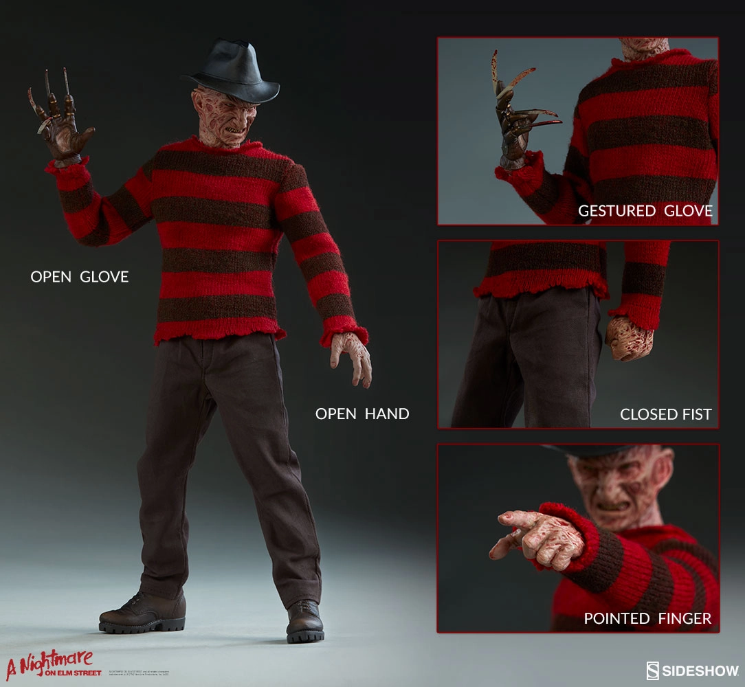 SideShow Collectibles 1/6 Nightmare on Elm Street Freddy Krueger Sixth Scale Figure