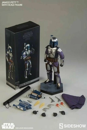 Sideshow Collectibles 1/6 Star Wars Episode II Attack of the Clones Jango Fett Sixth Scale Figure