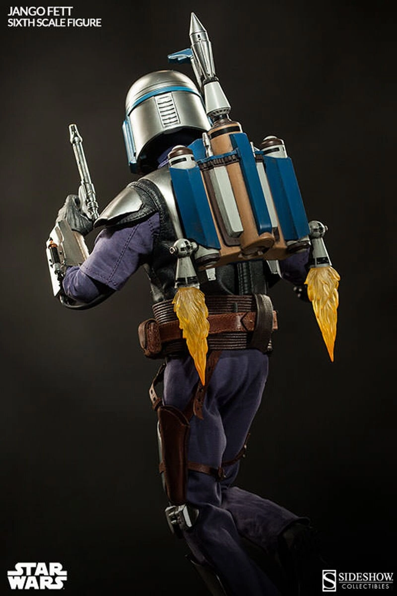 Sideshow Collectibles 1/6 Star Wars Episode II Attack of the Clones Jango Fett Sixth Scale Figure