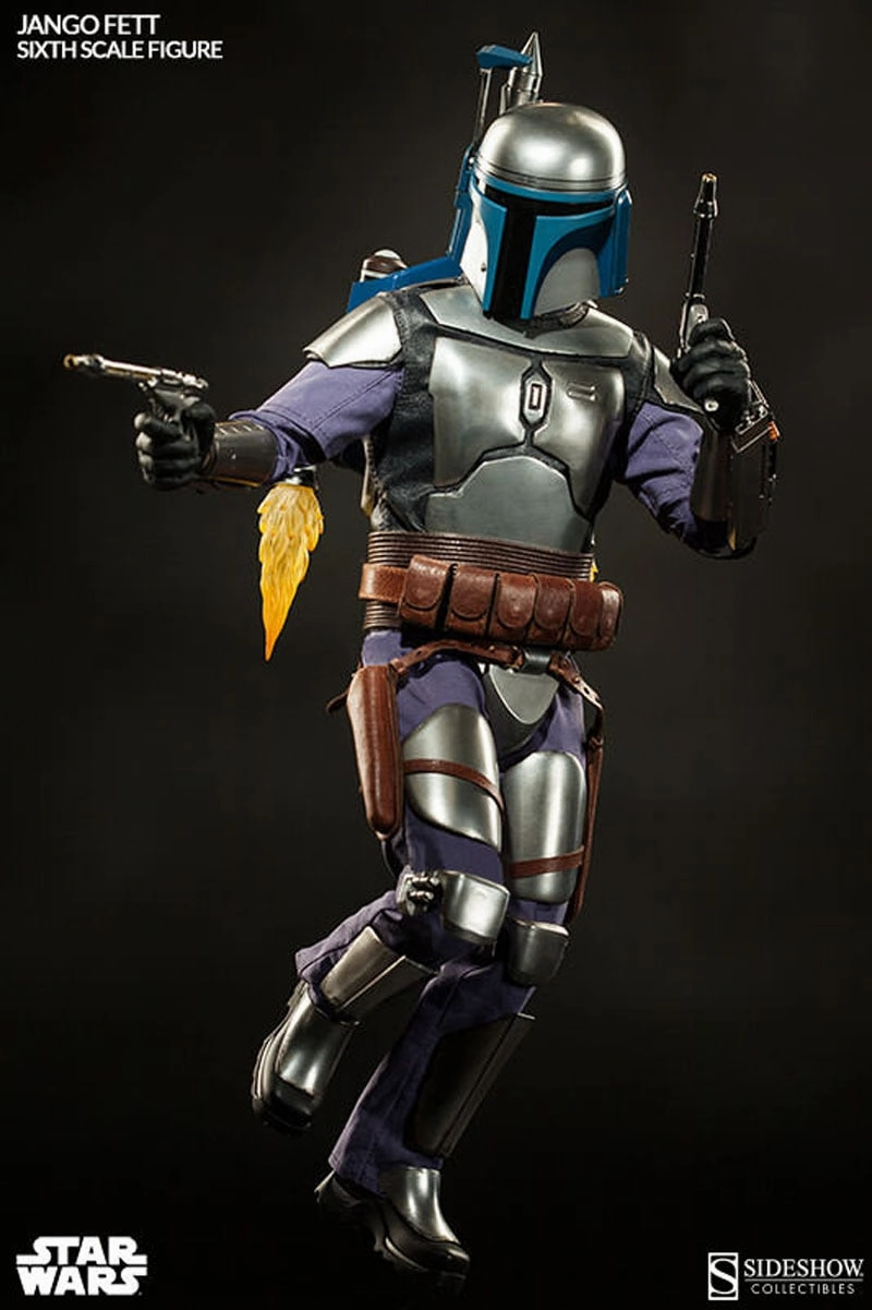 Sideshow Collectibles 1/6 Star Wars Episode II Attack of the Clones Jango Fett Sixth Scale Figure