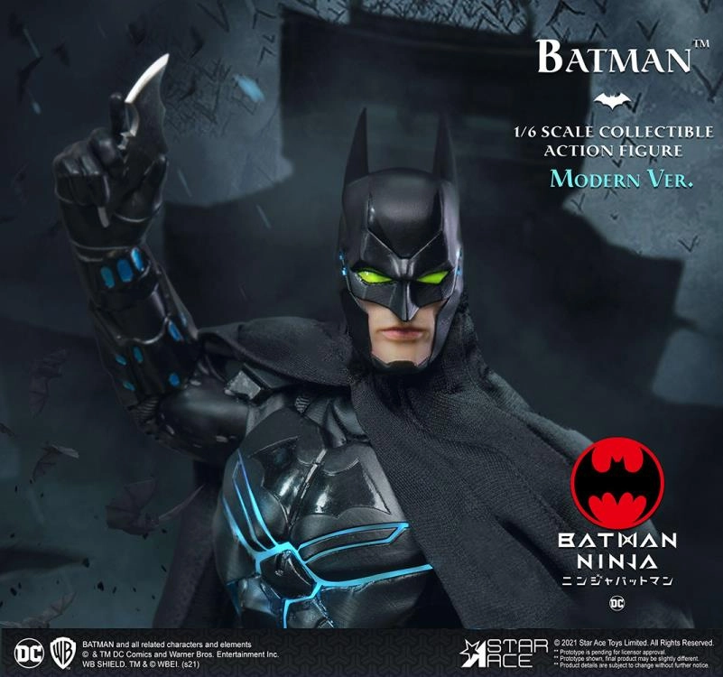 Star Ace 1/6 Batman Ninja Modern Batman (Deluxe Ver.) Sixth Scale Figure SA0103 DX