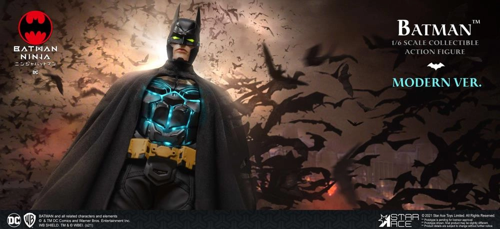 Star Ace 1/6 Batman Ninja Modern Batman (Deluxe Ver.) Sixth Scale Figure SA0103 DX