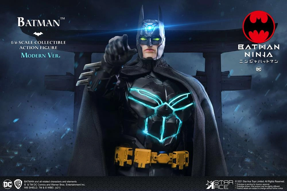 Star Ace 1/6 Batman Ninja Modern Batman (Deluxe Ver.) Sixth Scale Figure SA0103 DX
