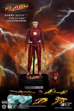 Star Ace 1/8 Flash CW The Flash TV Series Barry Allen Scale Action Figure