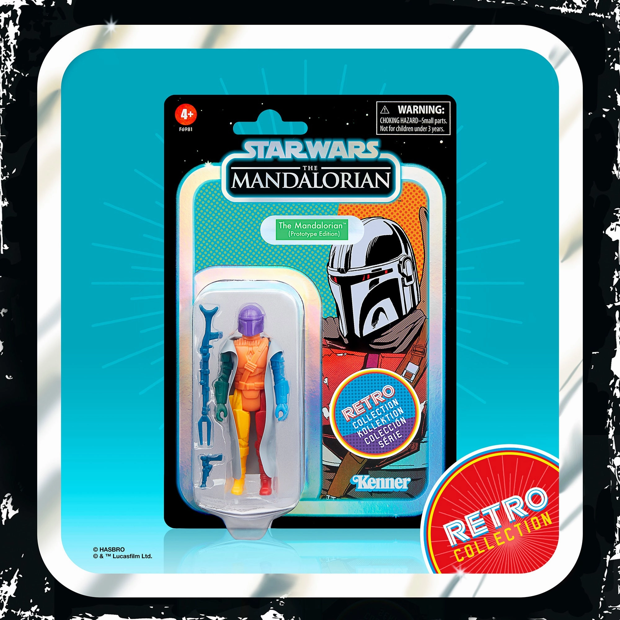 Star Wars Retro Collection The Mandalorian (Prototype Edition) 3.75" Action Figure