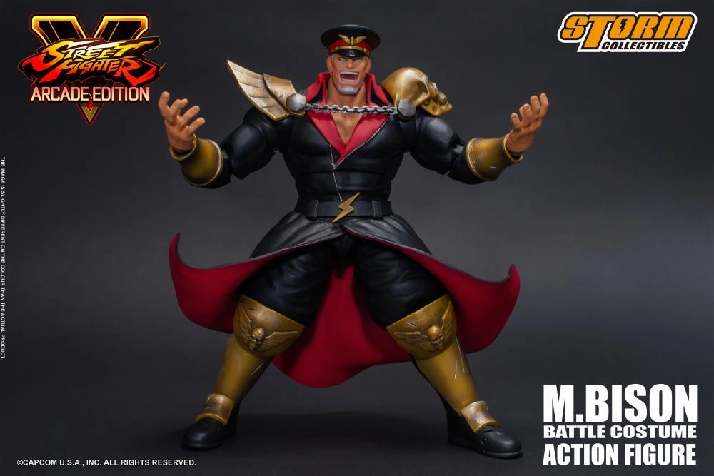 Storm Collectibles 1/12 Street Fighter V M. Bison Battle Costume Arcade Edition Scale Action Figure