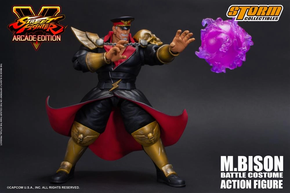 Storm Collectibles 1/12 Street Fighter V M. Bison Battle Costume Arcade Edition Scale Action Figure