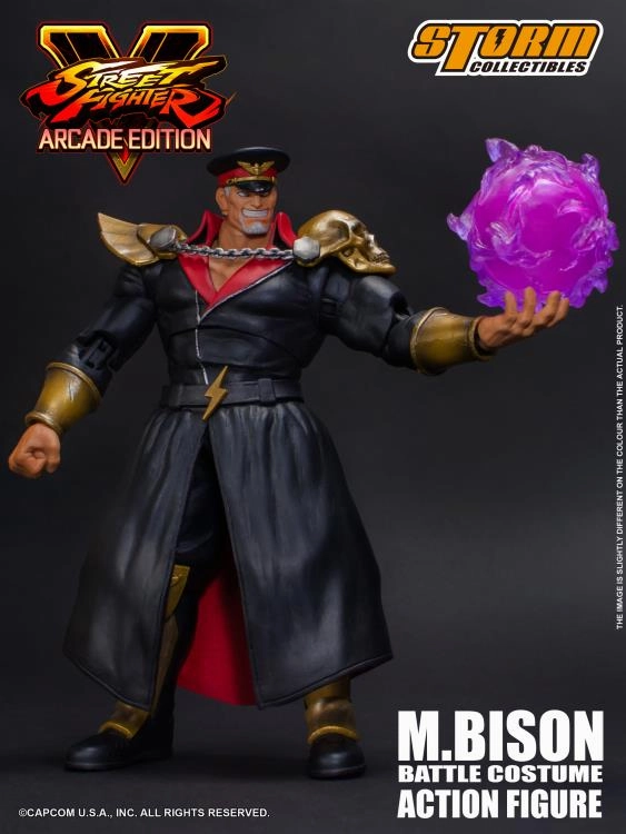 Storm Collectibles 1/12 Street Fighter V M. Bison Battle Costume Arcade Edition Scale Action Figure