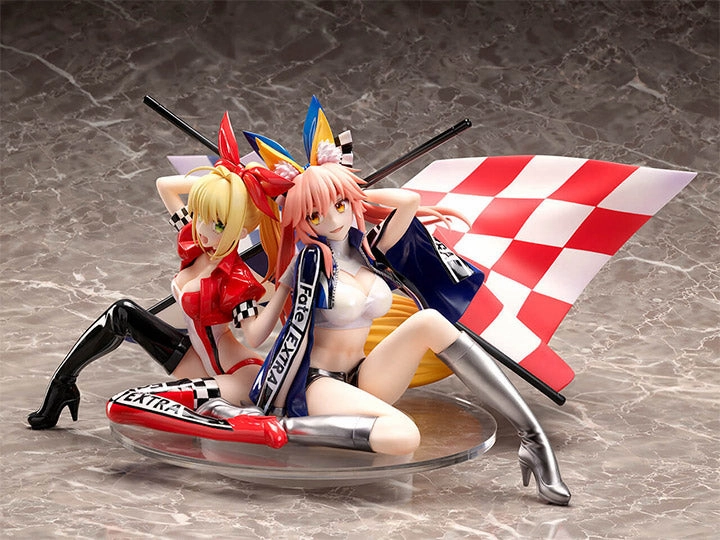 Stronger 1/7 Fate/Extra Nero Claudius & Tamamo No Mae (Type-Moon Racing ver.) Scale Statue Figure