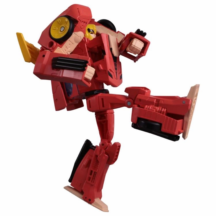 Takara Tomy Transformers X Street Fighter II Chun-Li (Arcee) Vs. Ken (Hot Rodimus) Action Figure Set Exclusive