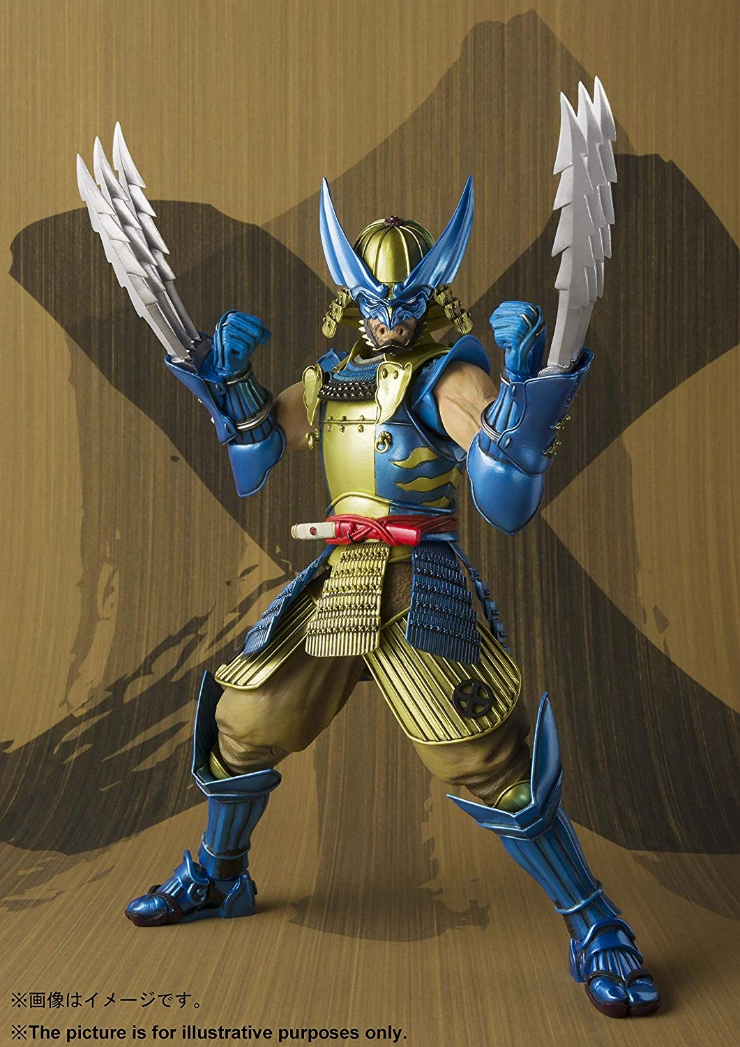 Tamashii Nations Manga Realization Muhomono Wolverine Action Figure