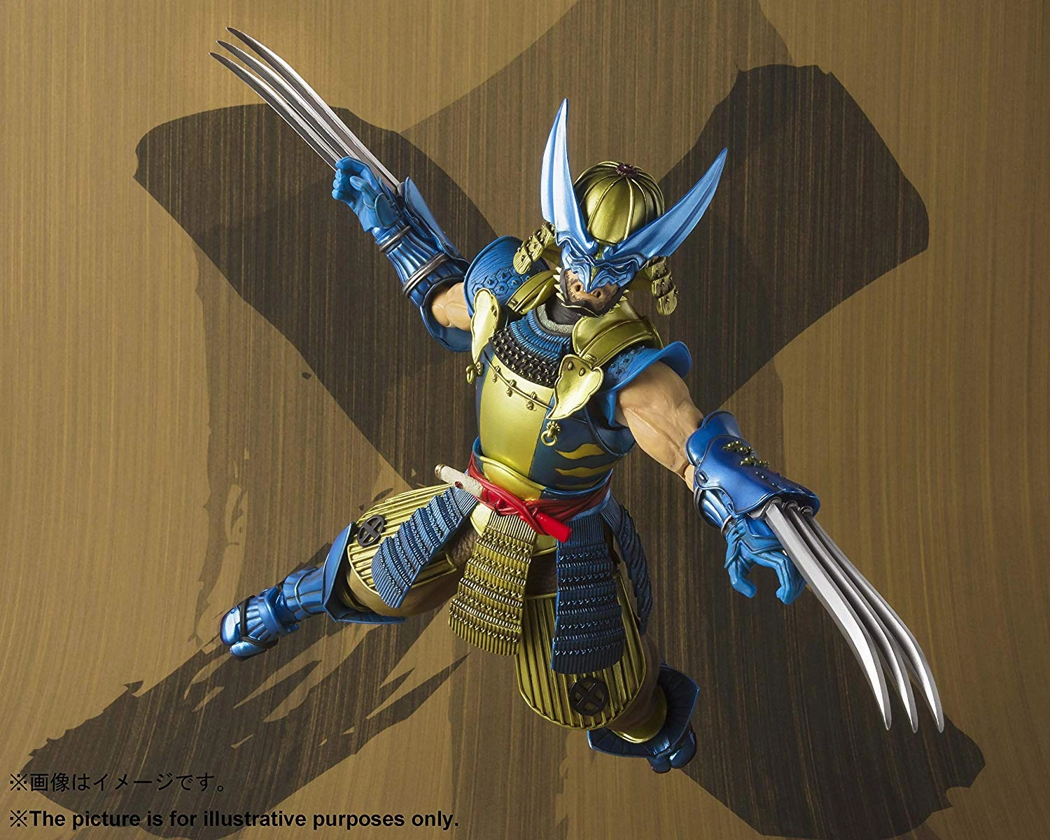 Tamashii Nations Manga Realization Muhomono Wolverine Action Figure