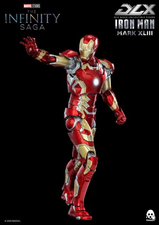 ThreeZero 1/12 Avengers: Age of Ultron Infinity Saga Iron Man Mark XLIII 43 DLX Scale Figure