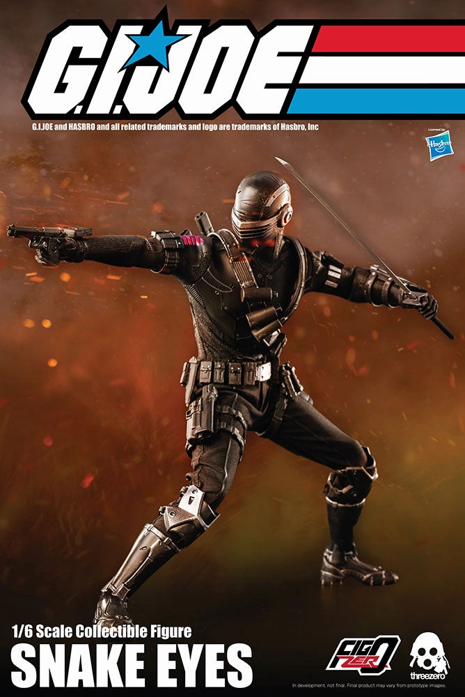 ThreeZero 1/6 G.I. Joe Snake Eyes Sixth Scale Figure