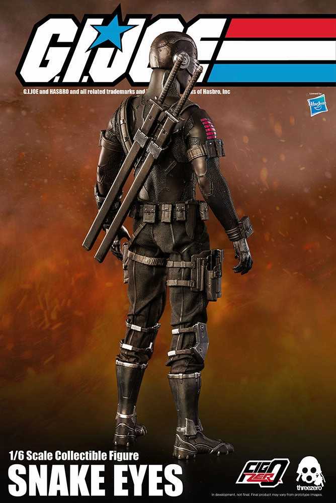 ThreeZero 1/6 G.I. Joe Snake Eyes Sixth Scale Figure