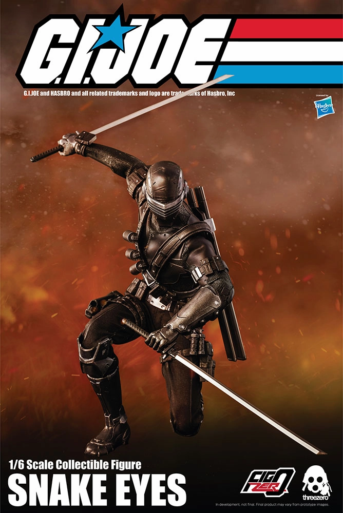 ThreeZero 1/6 G.I. Joe Snake Eyes Sixth Scale Figure