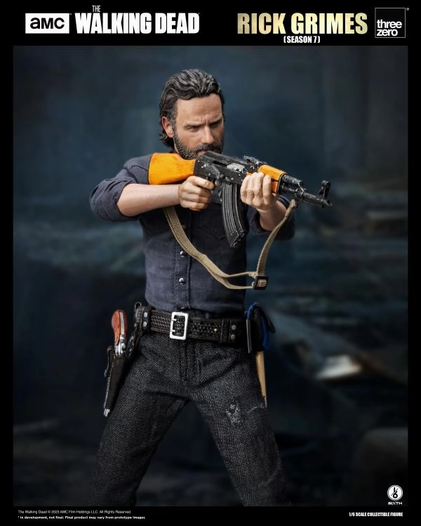 ThreeZero 1/6 The Walking Dead Rick Grimes (Season 7) Action Figure