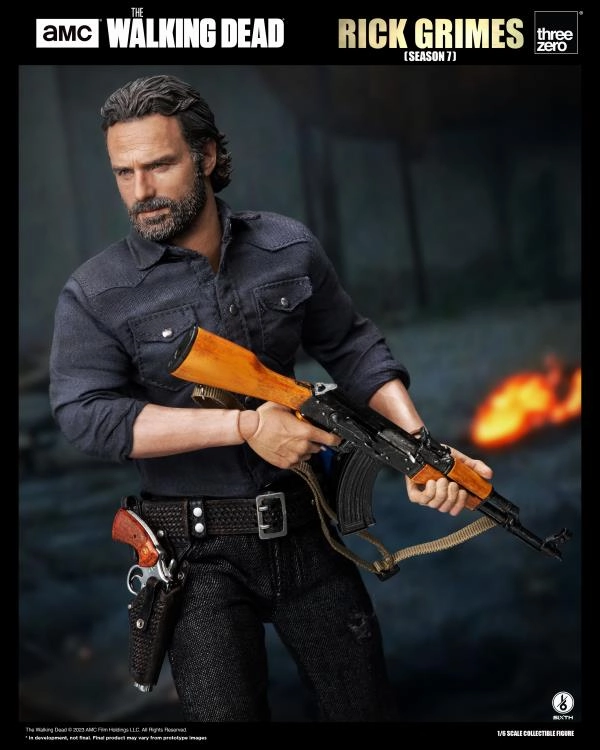 ThreeZero 1/6 The Walking Dead Rick Grimes (Season 7) Action Figure