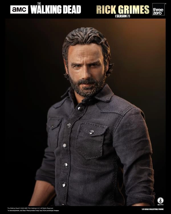 ThreeZero 1/6 The Walking Dead Rick Grimes (Season 7) Action Figure