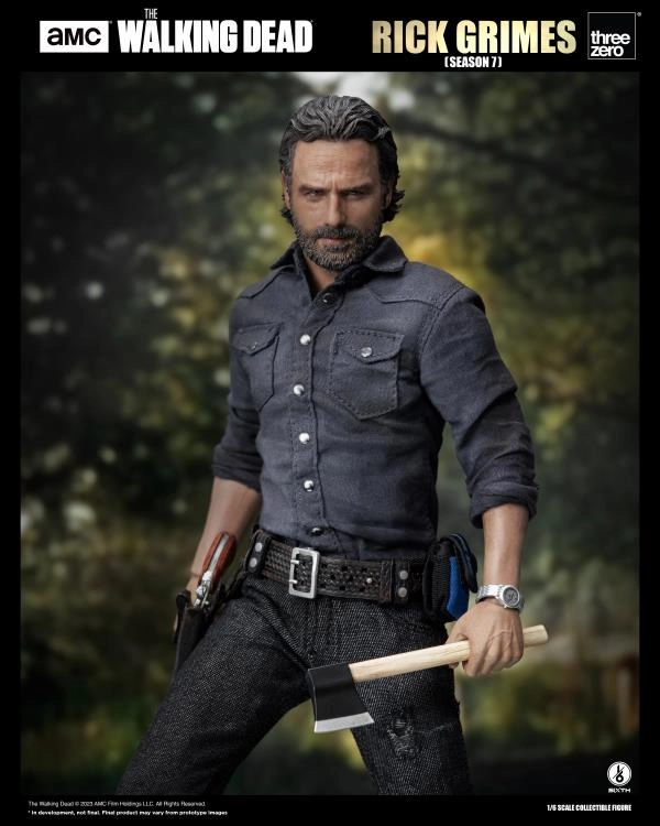 ThreeZero 1/6 The Walking Dead Rick Grimes (Season 7) Action Figure