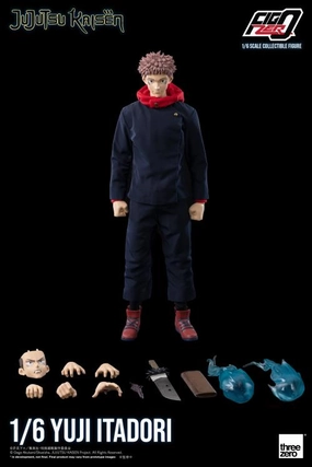 ThreeZero FigZero 1/6 Jujutsu Kaisen Yuji Itadori Scale Action Figure
