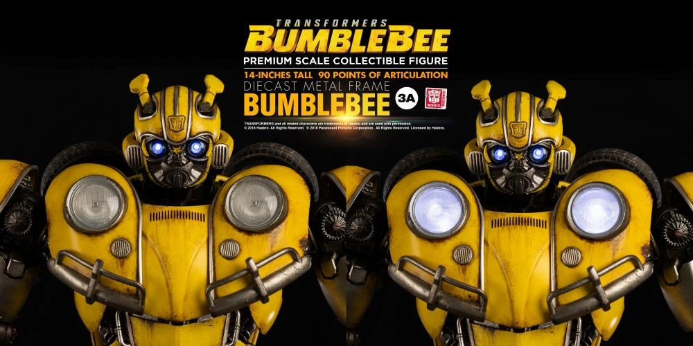 ThreeZero Transformers Bumblebee Movie Bumblebee Premium Scale Figure