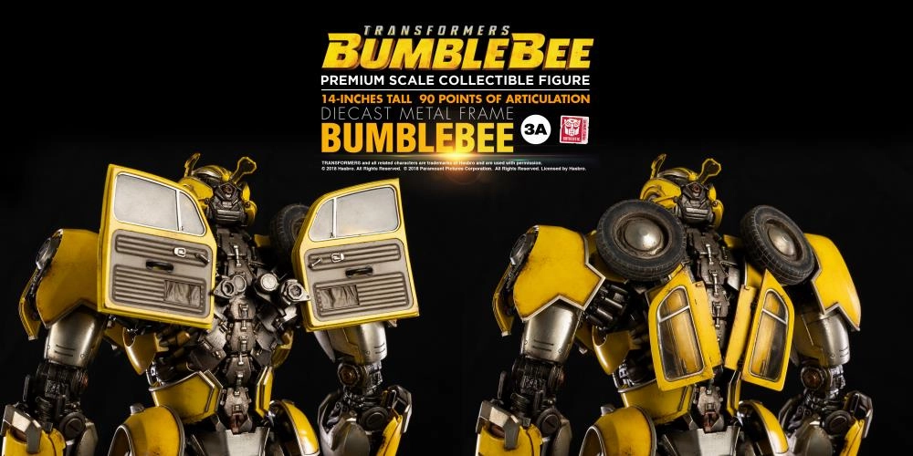 ThreeZero Transformers Bumblebee Movie Bumblebee Premium Scale Figure