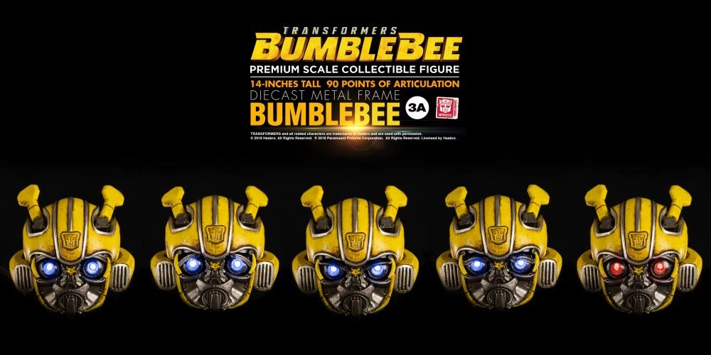 ThreeZero Transformers Bumblebee Movie Bumblebee Premium Scale Figure