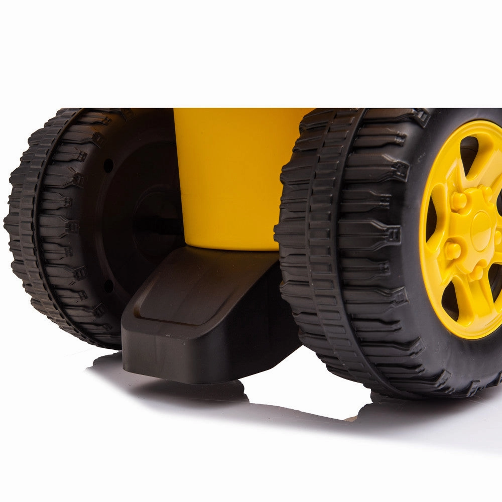 Tonka - Quad Push Car, Yellow - Foot-To-Floor Ride-On for Toddlers 12mo 