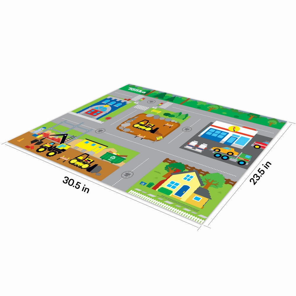 Tonka Deluxe Imaginmat: Interactive Playmat & Toy Car Set